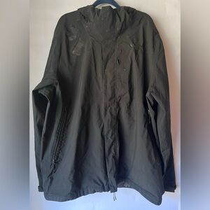 The North Face Mens Black Full‎ Zip Hooded  XL Dryvent Jacket